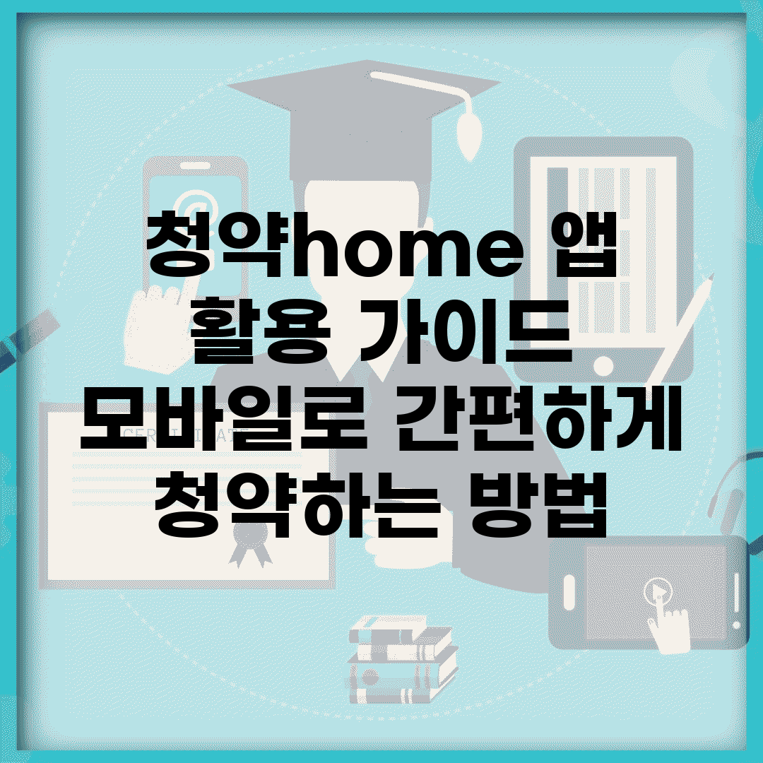 청약home 앱 활용 가이드 | 모바일로 간편하게 청약하는 방법