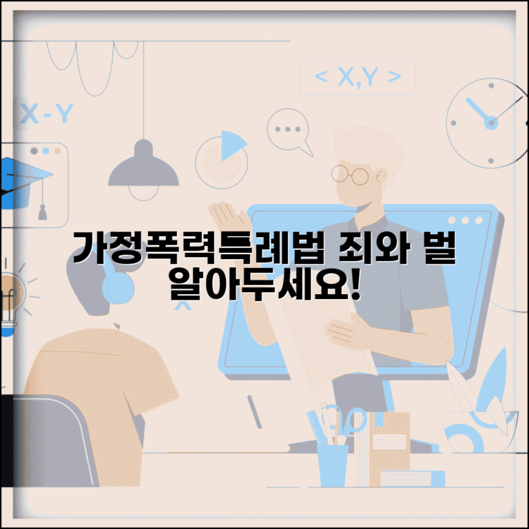 가정폭력범죄의 처벌 등에 관한 특례법 | 가정폭력 특례법 내용