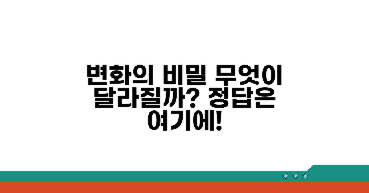 무엇이 어떻게 달라지는 걸까?