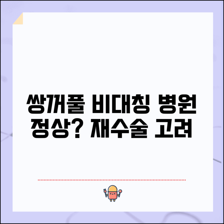 쌍꺼풀 수술 라인 비대칭인데 병원에서 정상이라고 하는데 어떻게 하나요 | 쌍꺼풀 비대칭 | 수술 결과 | 재수술