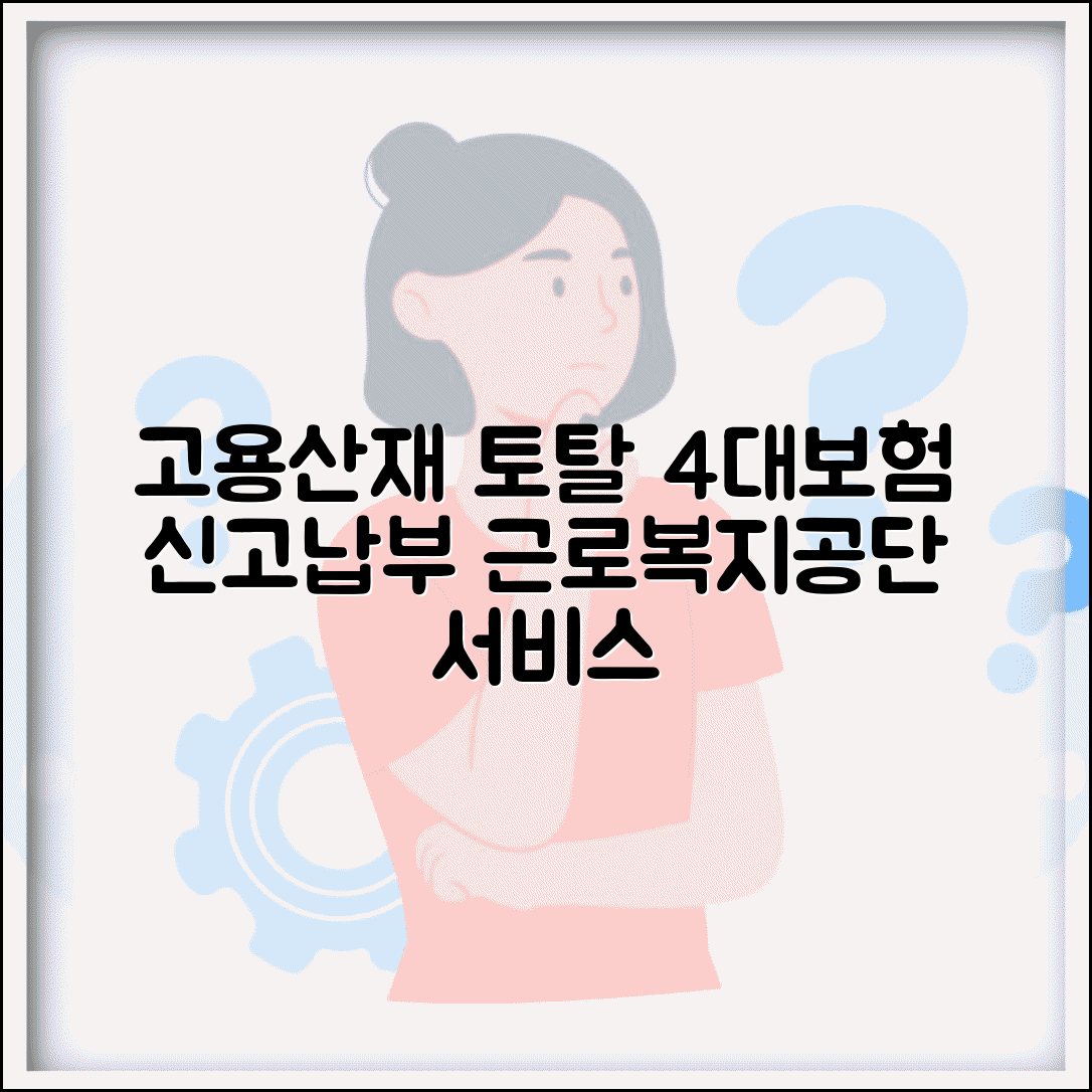 고용산재 토탈서비스 홈페이지 | 근로복지공단 토탈서비스 | 4대보험 신고 | 보험료 납부 서비스