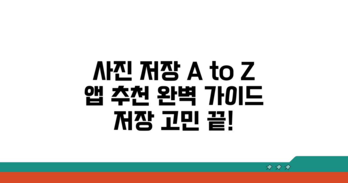 사진 저장 앱 추천과 사용법 A to Z