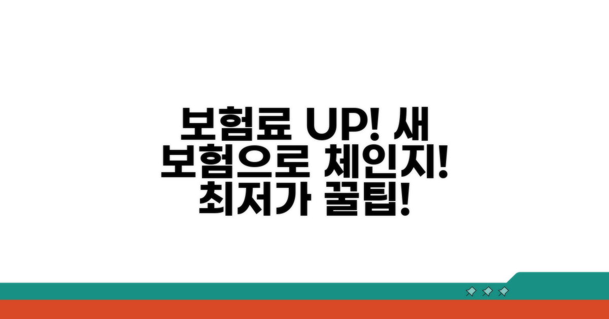 보험료 오를 때, 새 보험으로 갈아타기