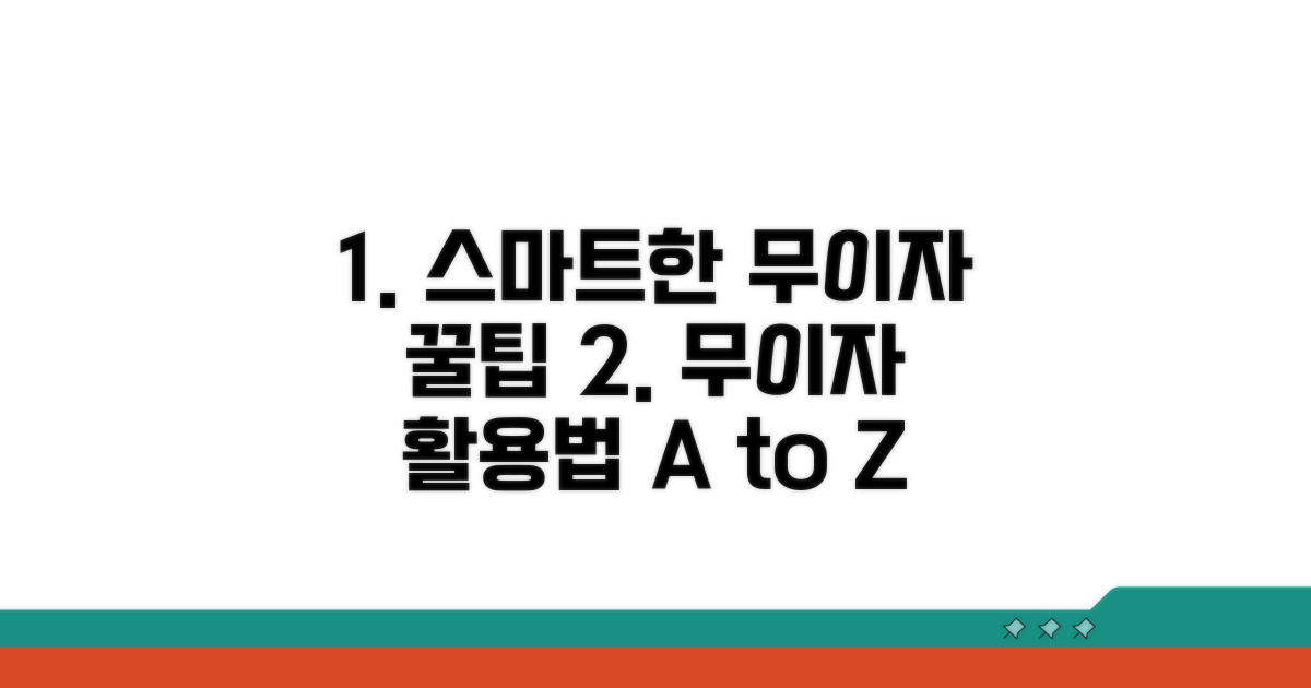 스마트하게 무이자할부 활용하는 팁