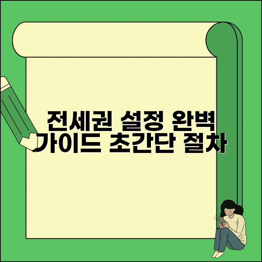 전세권 설정 방법과 전체 절차 완벽 안내
