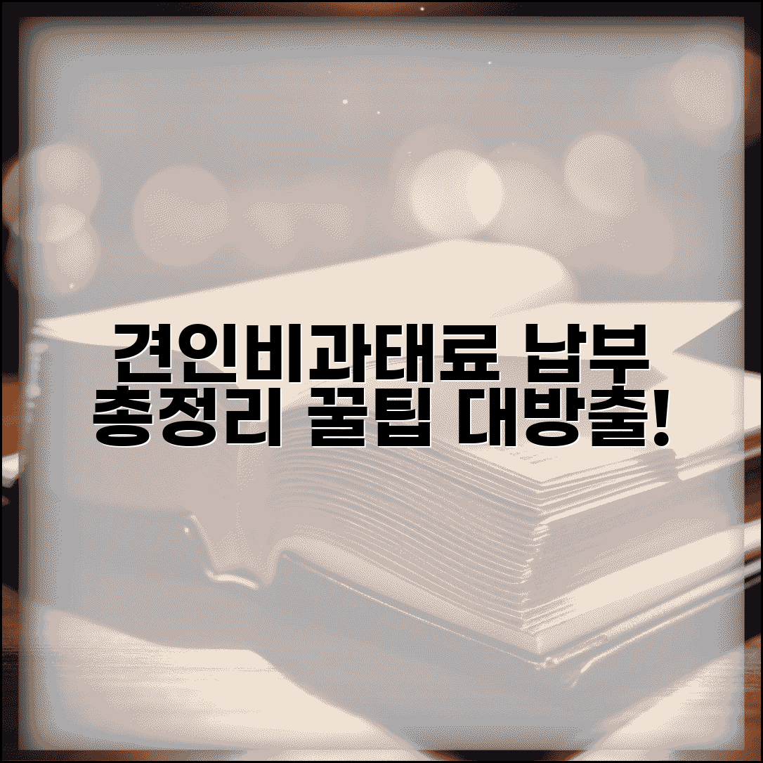 주차 단속 견인 비용과 과태료 납부 방법