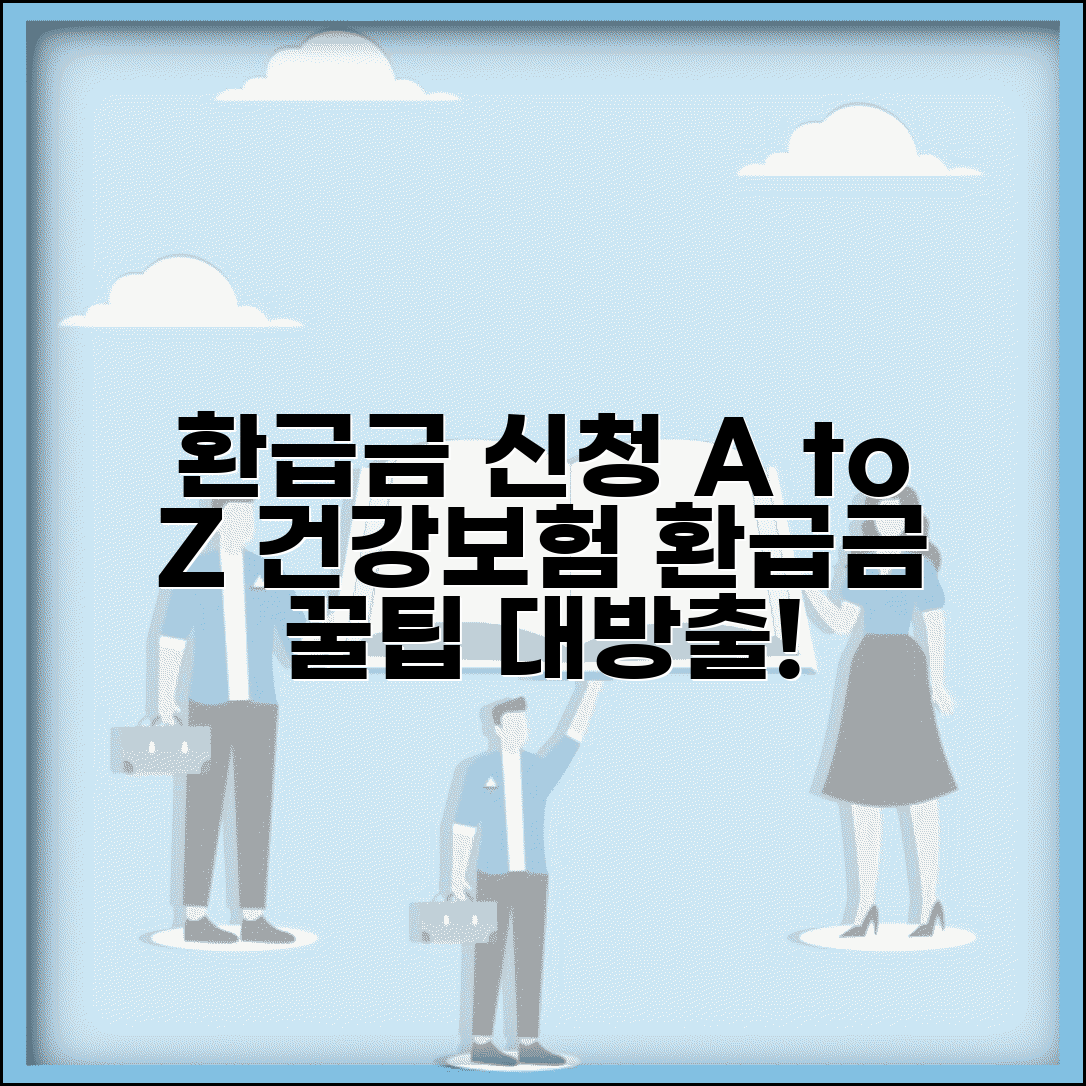 본인부담금 환급금 신청방법과 국민건강보험 절차