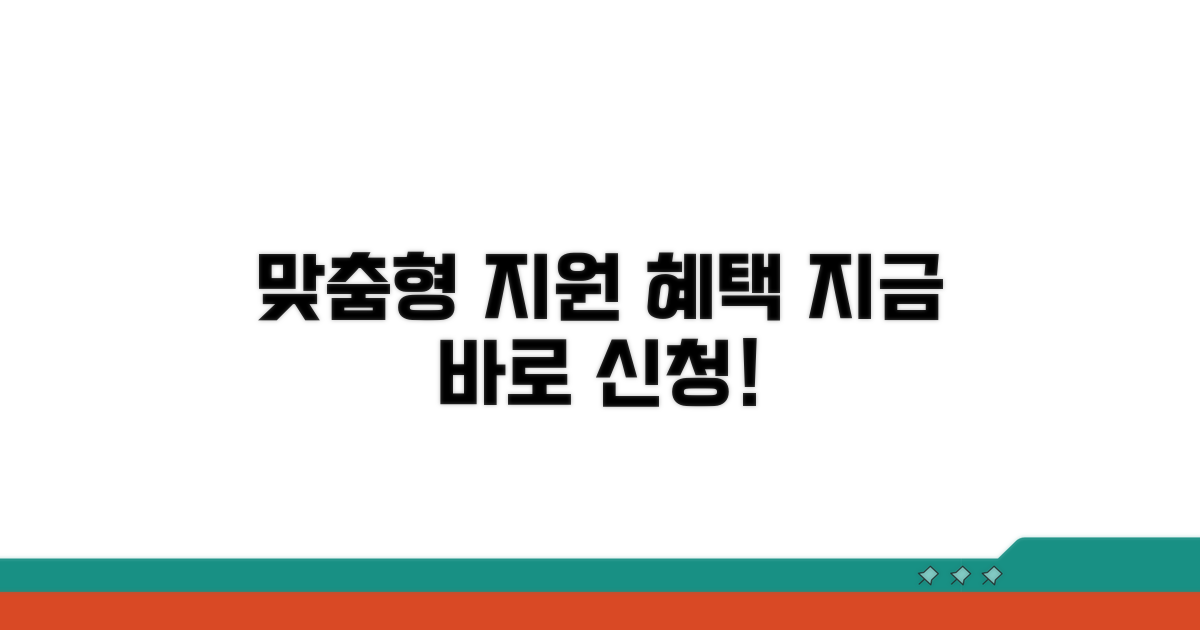 맞춤형 지원 프로그램 알아보기