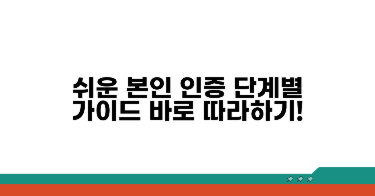 본인 인증부터 재설정까지 단계별 안내