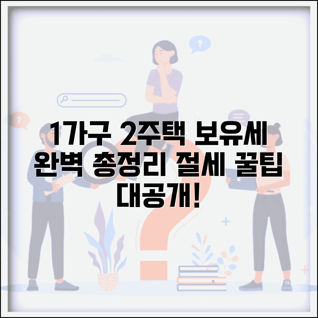 1가구 2주택 보유세 계산 총정리와 절세 방법