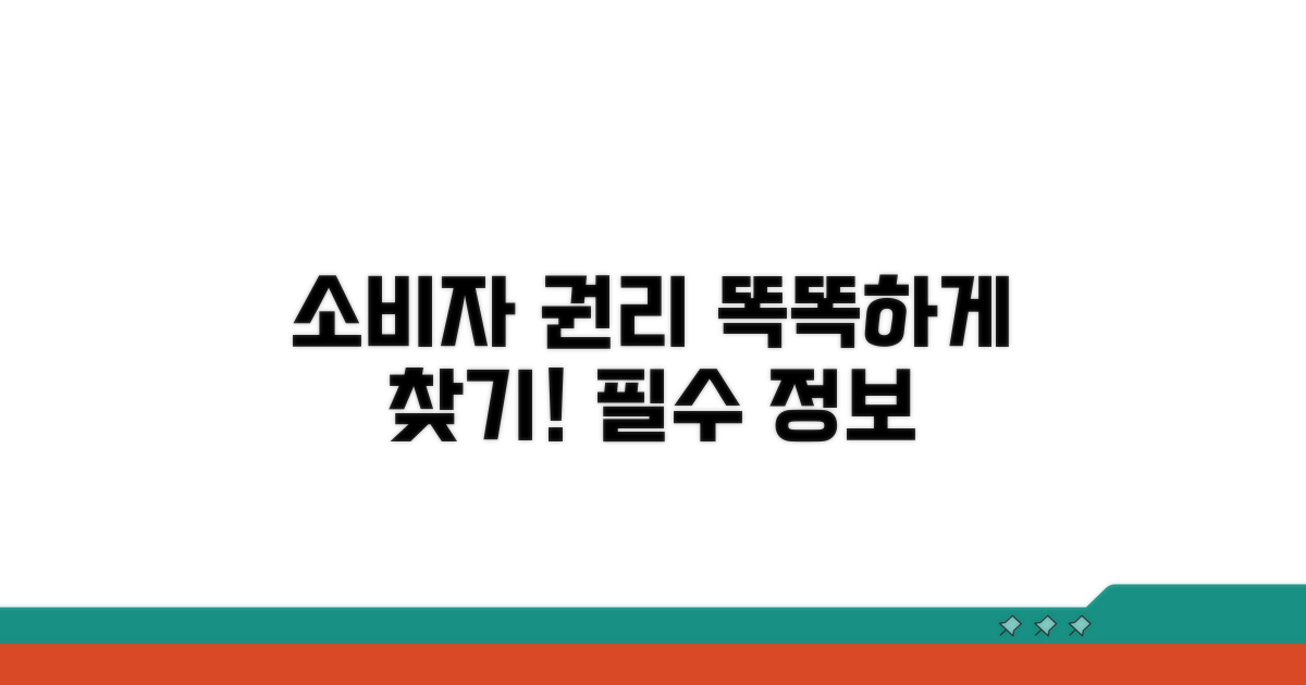 소비자 권리 찾는 똑똑한 방법