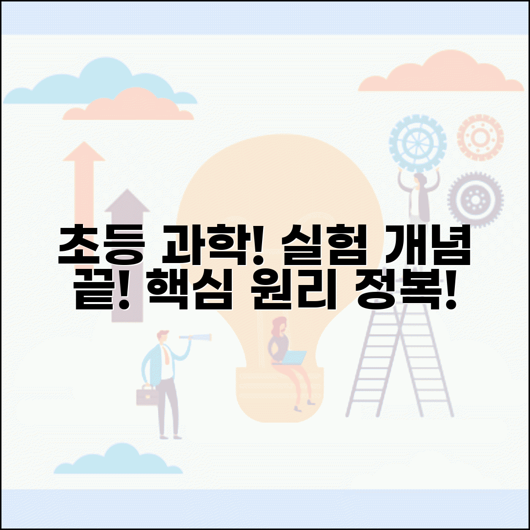 초등 과학 단원평가 실험 개념 총정리 | 단원별 핵심 원리와 용어 완벽 이해