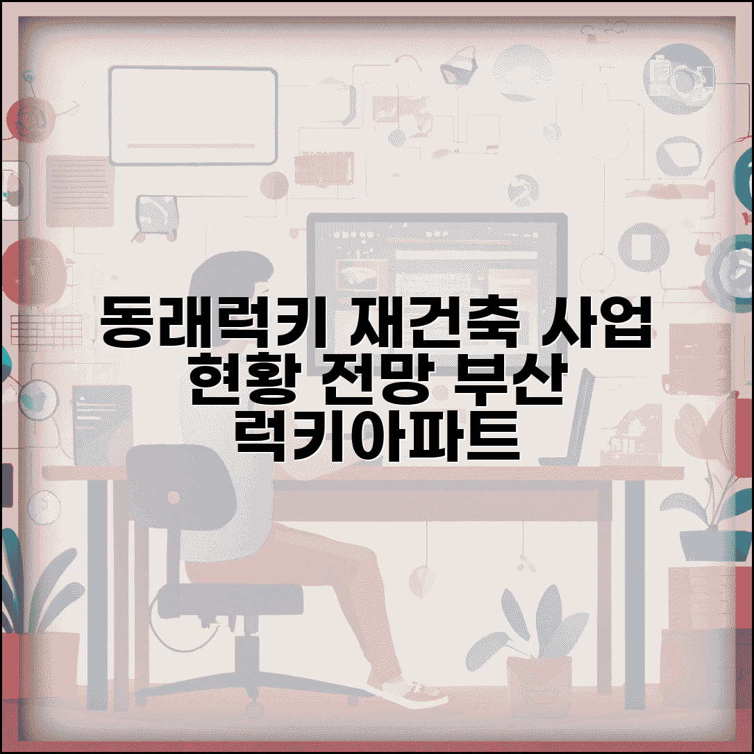 동래럭키아파트 재건축 계획 | 부산 럭키아파트 사업 진행 현황 및 향후 전망