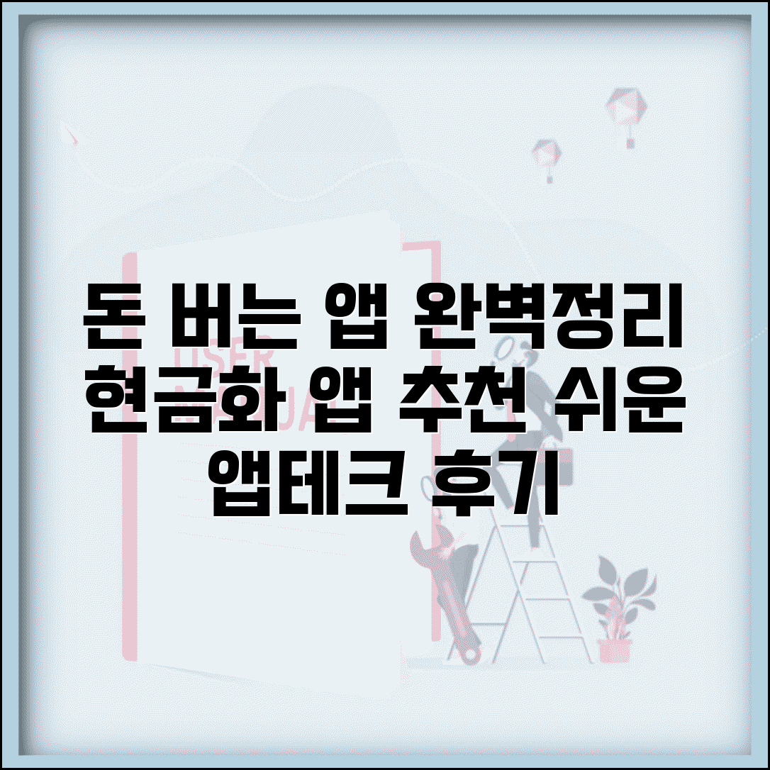 현금화 앱테크 완벽정리 | 돈 버는 앱 추천, 조건, 후기 총정리