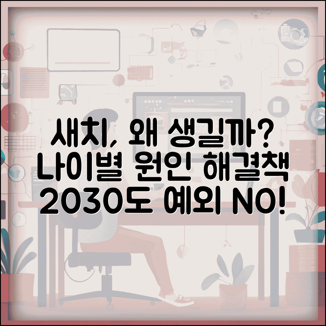 새치 생기는 이유 나이별 완벽정리 | 흰머리 나는 원인 20대 30대, 원인과 해결 방법
