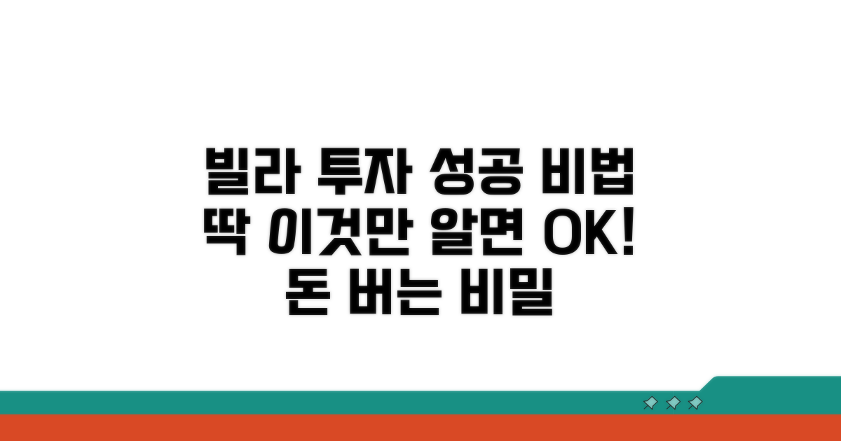 빌라 투자, 이것만 알면 성공합니다