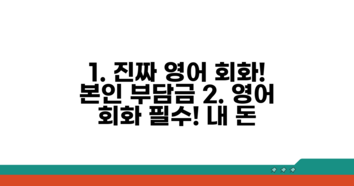 실제 영어 회화 속 본인부담금 표현