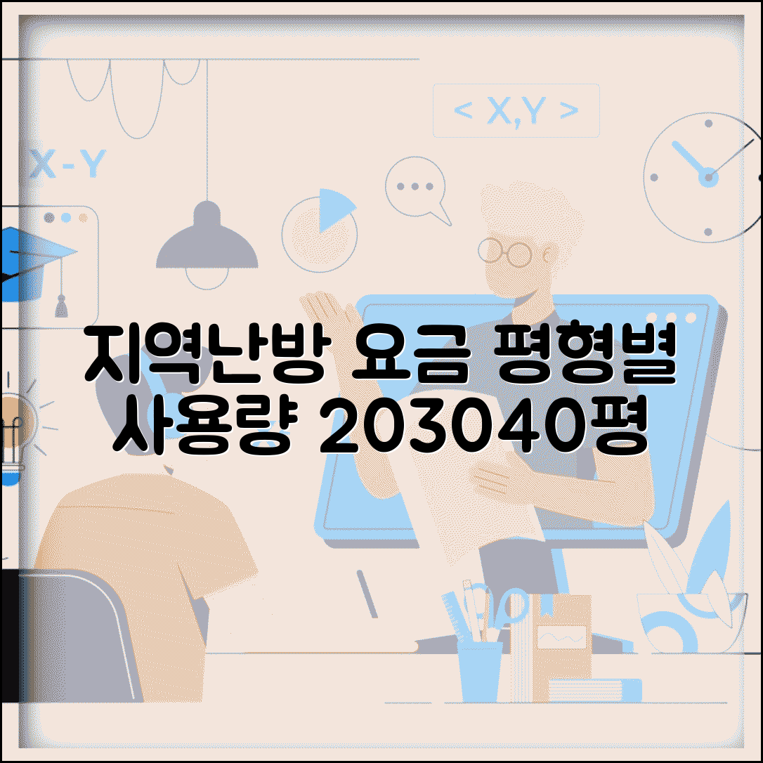 지역난방 요금 평형별 사용량표 | 지역 난방 20평 30평 40평 요금