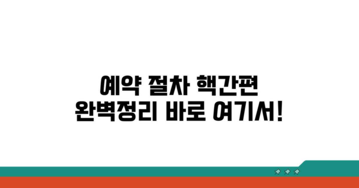 진료 예약 및 절차: 간편하게 알아보기