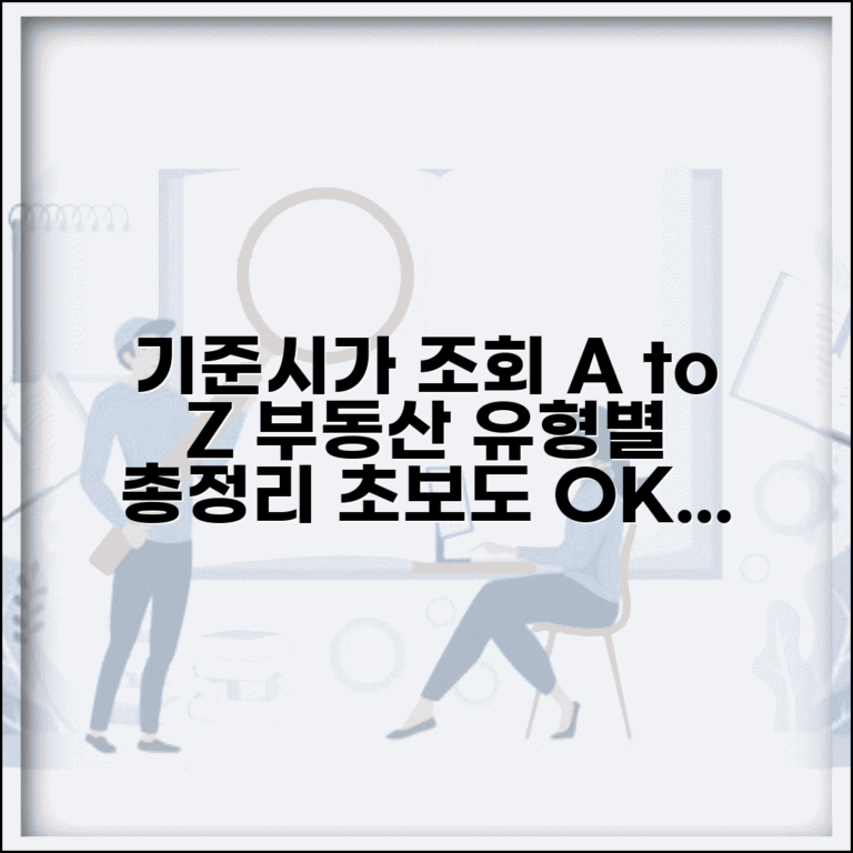 기준시가조회 실전 가이드 | 부동산 유형별 조회 방법 총정리