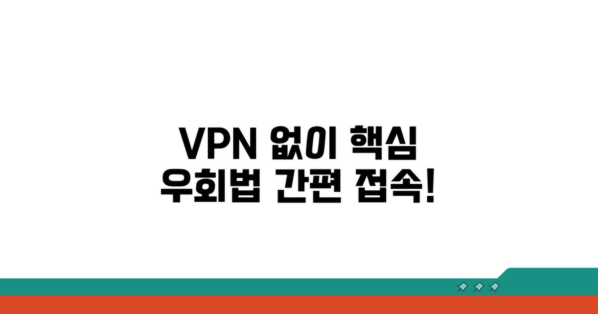 간편 접속! VPN 없이 우회하는 법