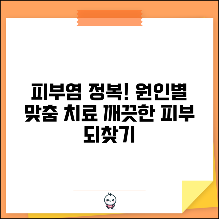 피부염 종류 및 치료 | 접촉성, 지루성, 아토피 원인별 관리법 총정리