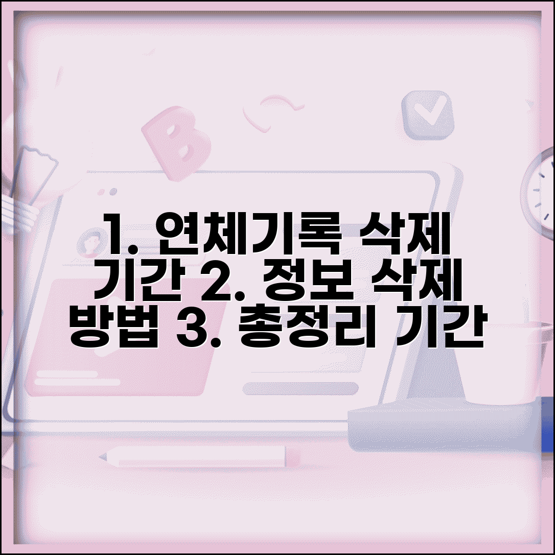 연체기록 삭제 기간 소요 시간 | 연체정보 삭제 처리 방법 및 기간 총정리