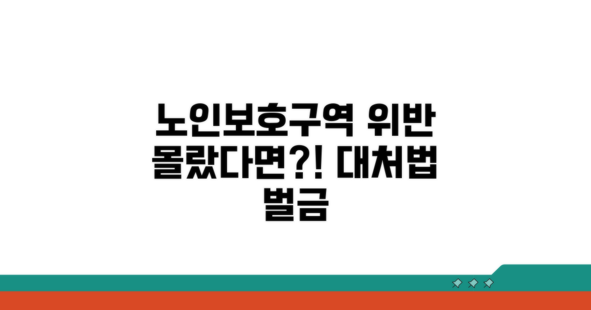 노인보호구역 위반 시 대처법