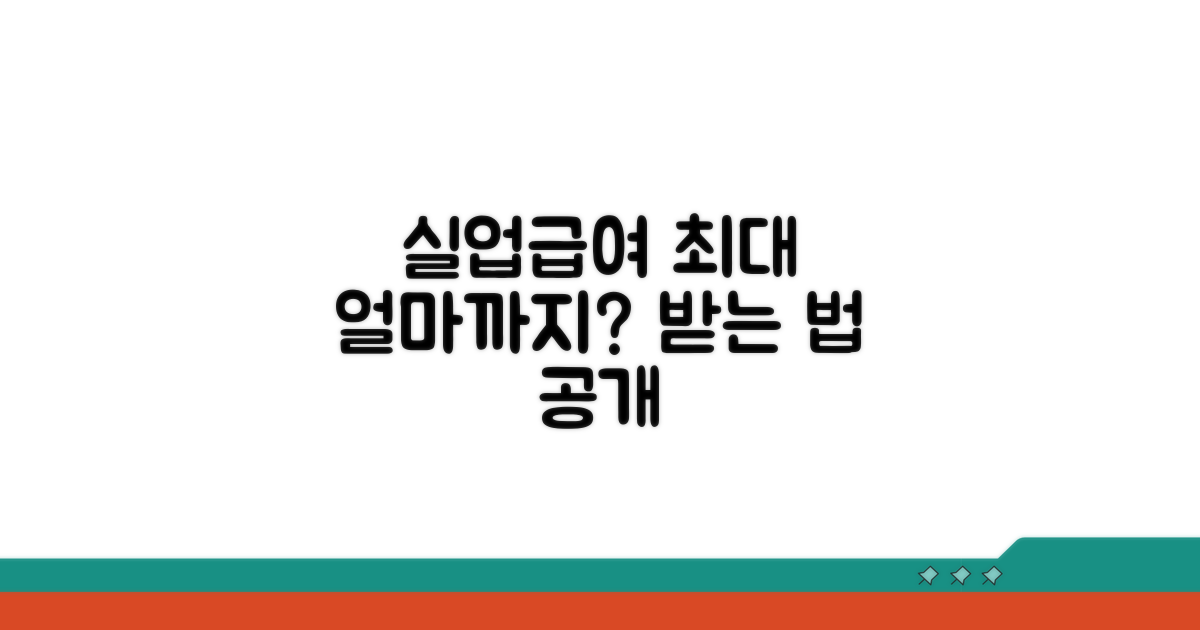 실업급여, 최대 얼마까지 받을까?