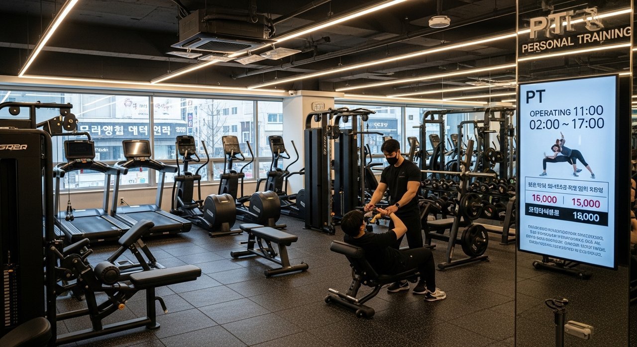 서울 광진구 구의동 헬스장 PT가격 운영시간 A to Z