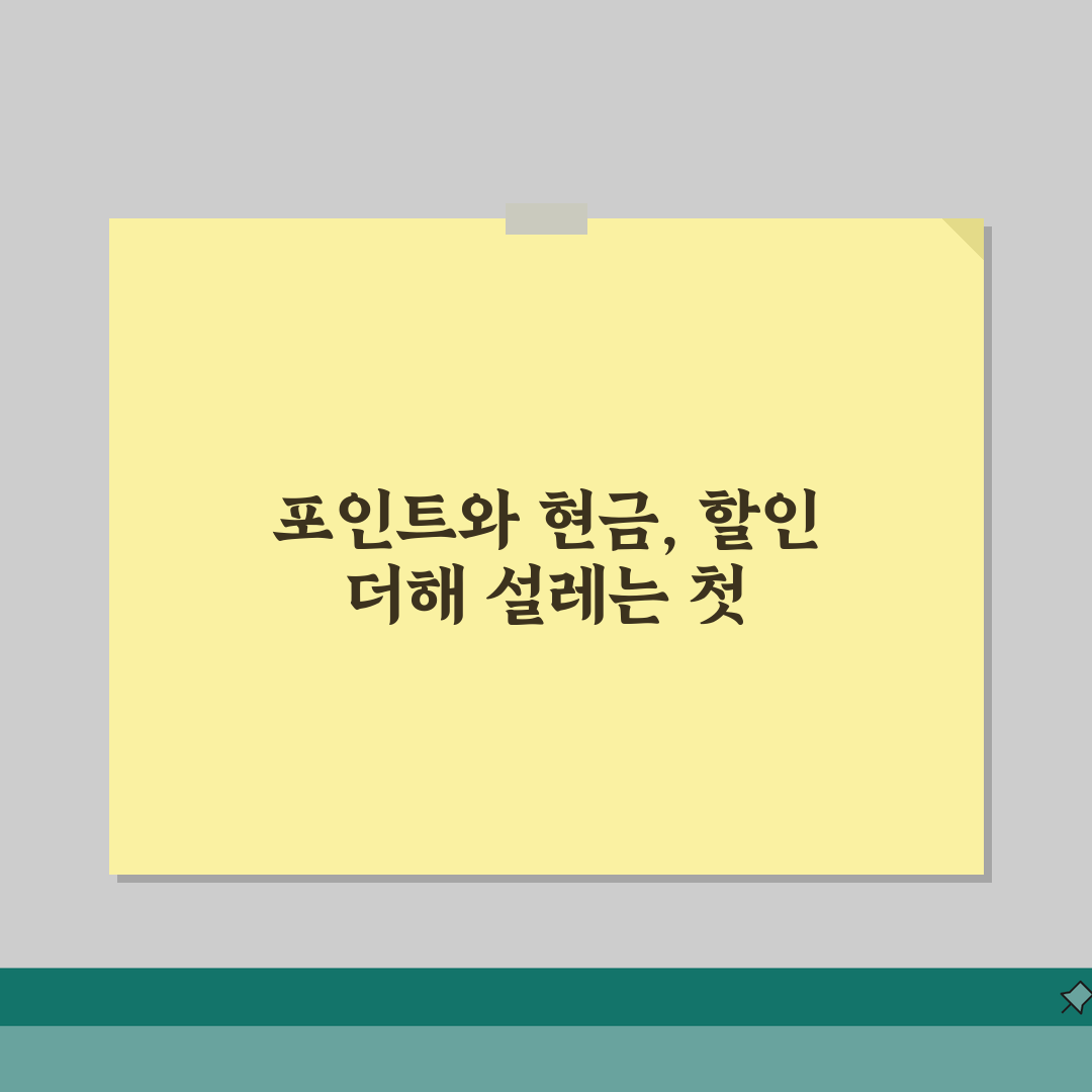 포인트 현금 결합 결제로 할인 | 신용카드 포인트와 현금 조합해서 항공료 절약하기 직접 해
